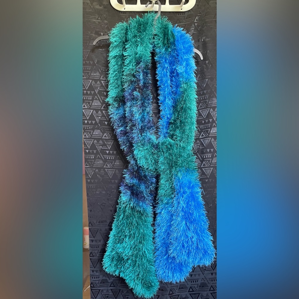 Soft snuggly wrap or scarf.